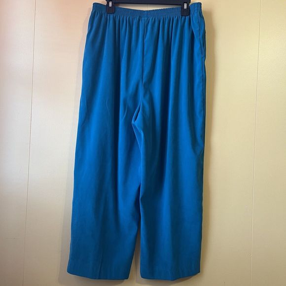 Alfred Dunner Women's Pants Size 18 Elastic Pull On Pants Pre-owned - Picture 2 of 8